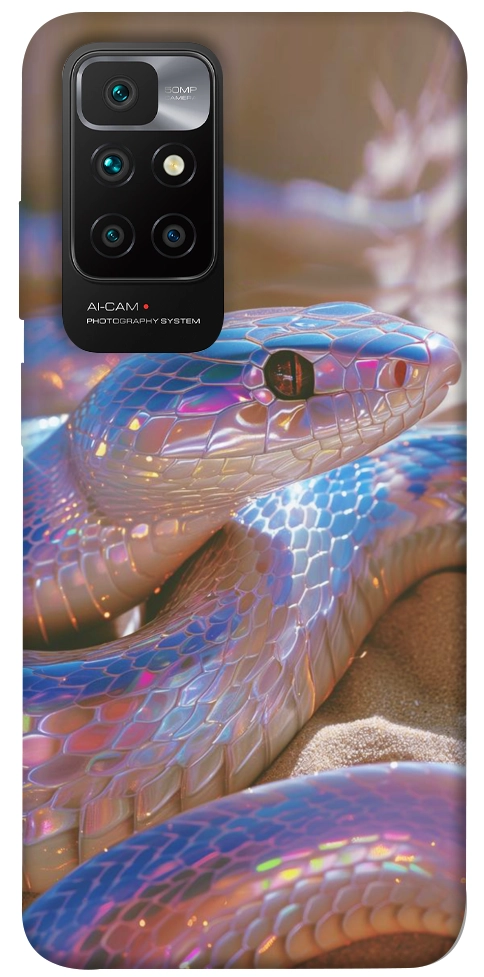 Чохол Cute bright snake для Xiaomi Redmi 10