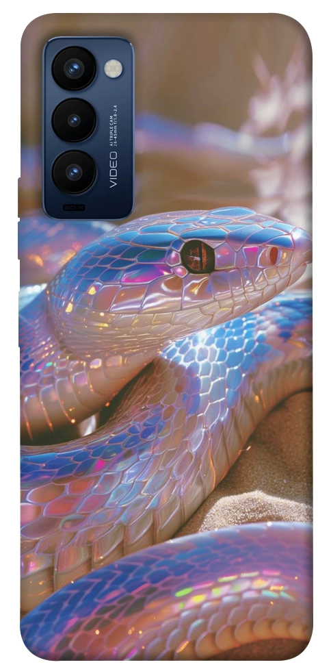 Чохол Cute bright snake для TECNO Camon 18