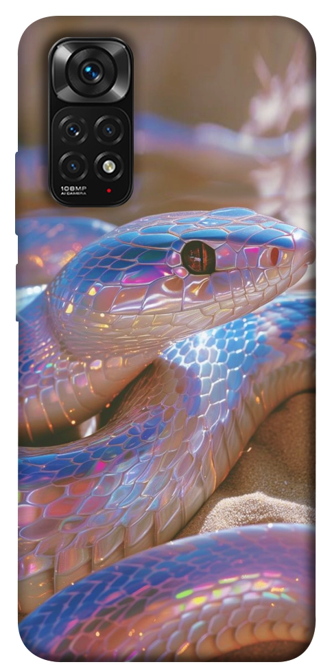 Чехол Cute bright snake для Xiaomi Redmi Note 11 (Global)