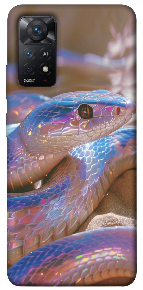 Чехол Cute bright snake для Xiaomi Redmi Note 11 Pro 5G