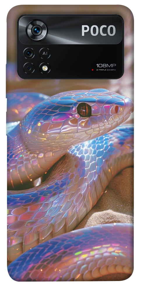 Чехол Cute bright snake для Xiaomi Poco X4 Pro