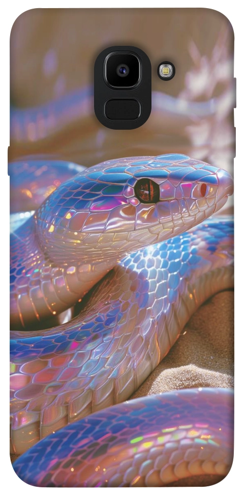 Чохол Cute bright snake для Galaxy J6 (2018)