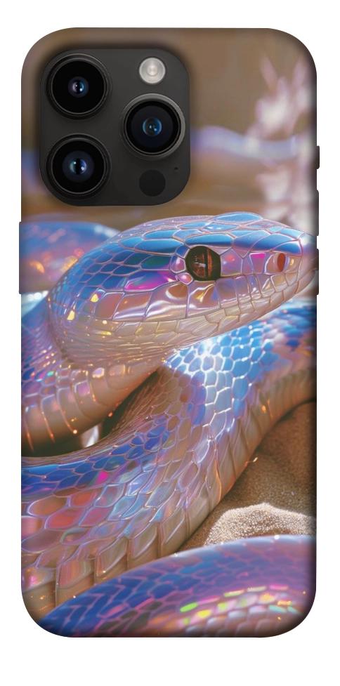 Чехол Cute bright snake для iPhone 14 Pro