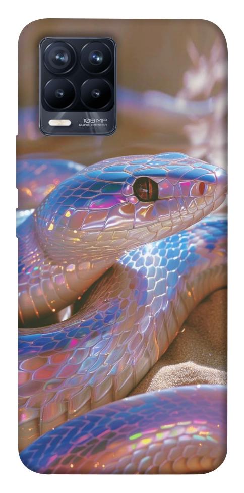 Чехол Cute bright snake для Realme 8