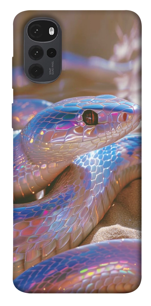 Чехол Cute bright snake для Motorola Moto G22