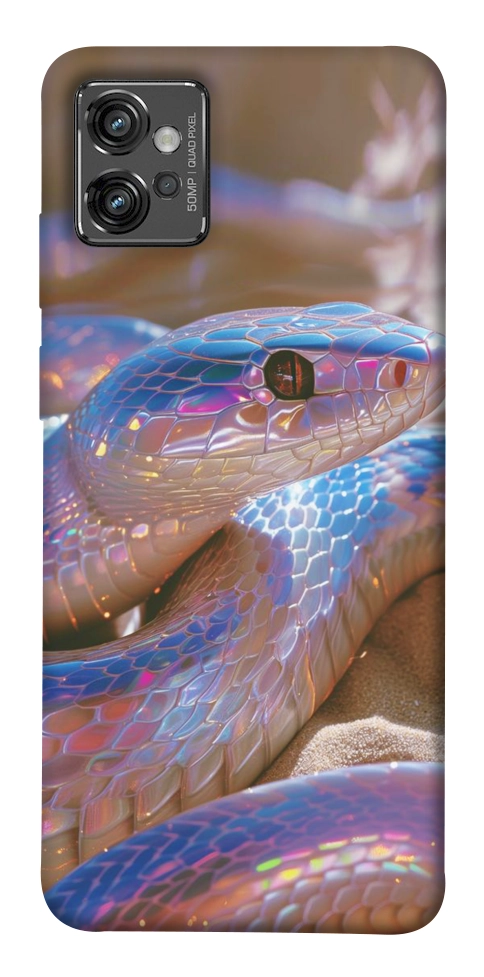 Чохол Cute bright snake для Motorola Moto G32