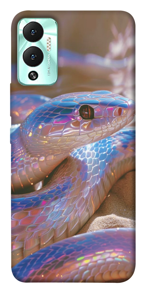 Чехол Cute bright snake для Infinix Hot 12 Play