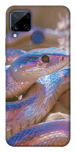 Чехол Cute bright snake для Realme C15