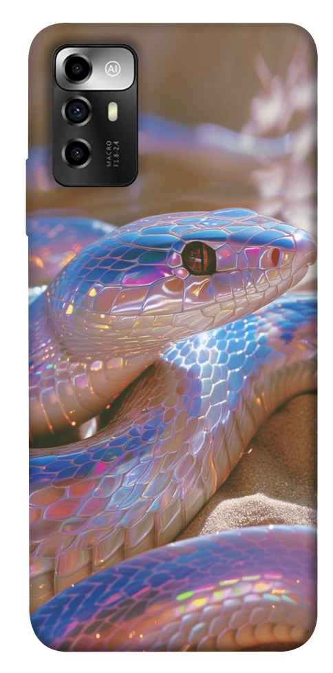 Чохол Cute bright snake для ZTE Blade A72