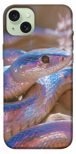 Чехол Cute bright snake для iPhone 15 Plus