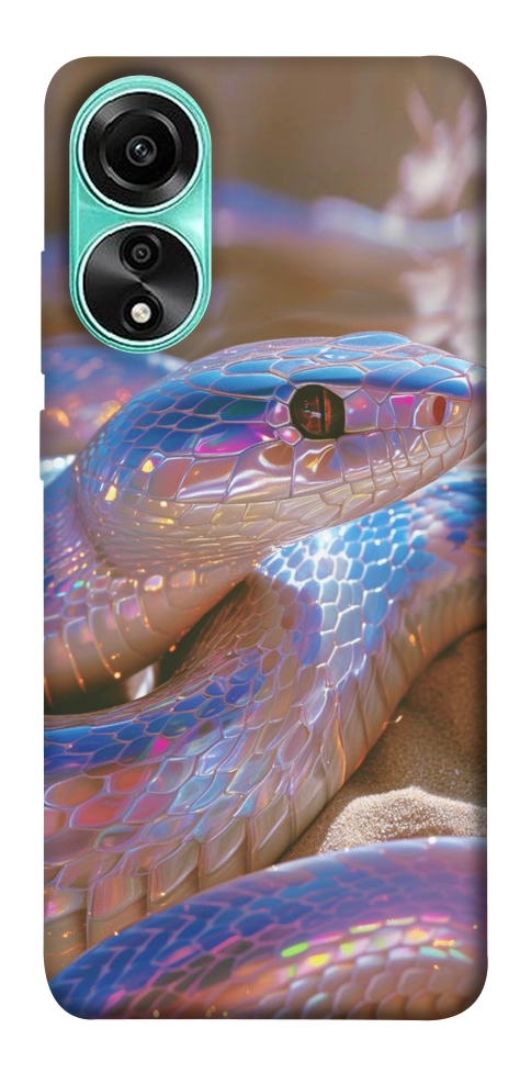 Чохол Cute bright snake для Oppo A78 4G