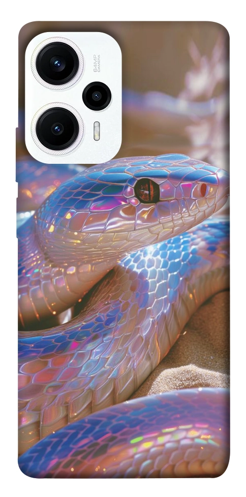 Чехол Cute bright snake для Xiaomi Poco F5