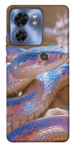 Чехол Cute bright snake для Motorola Edge 40