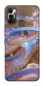 Чехол Cute bright snake для TECNO Spark 7