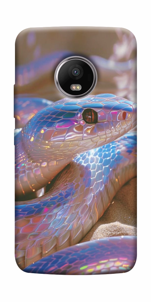 Чехол Cute bright snake для Motorola Moto G5S