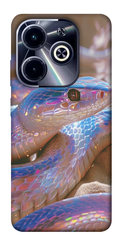 Чехол Cute bright snake для TECNO Spark Go 2024