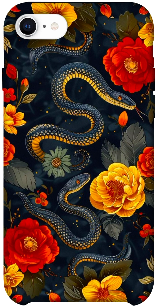 Чохол Snake Garden для iPhone SE (2020)