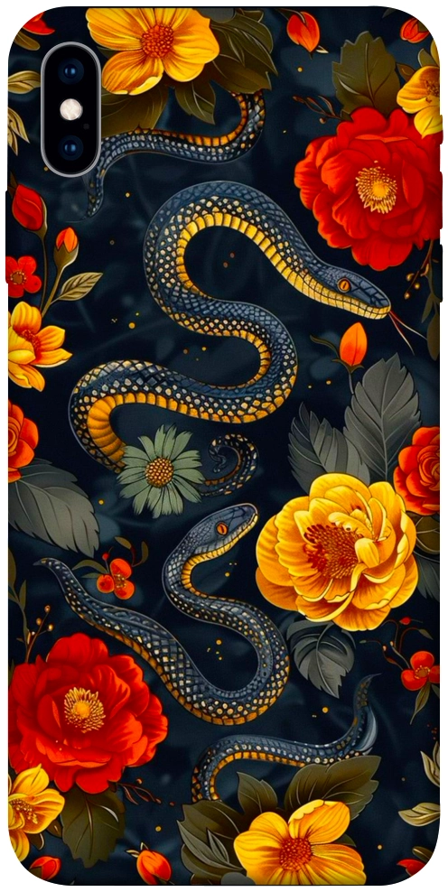 Чехол Snake Garden для iPhone XS