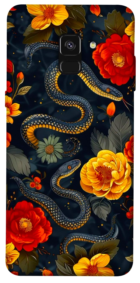 Чехол Snake Garden для Galaxy A8 (2018)