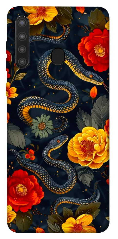 Чехол Snake Garden для Galaxy A21