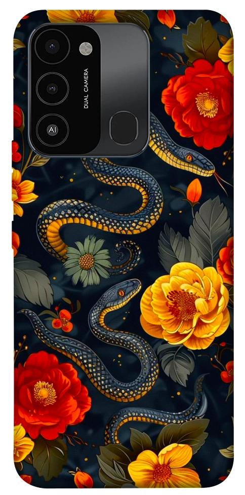 Чехол Snake Garden для TECNO Spark 8C