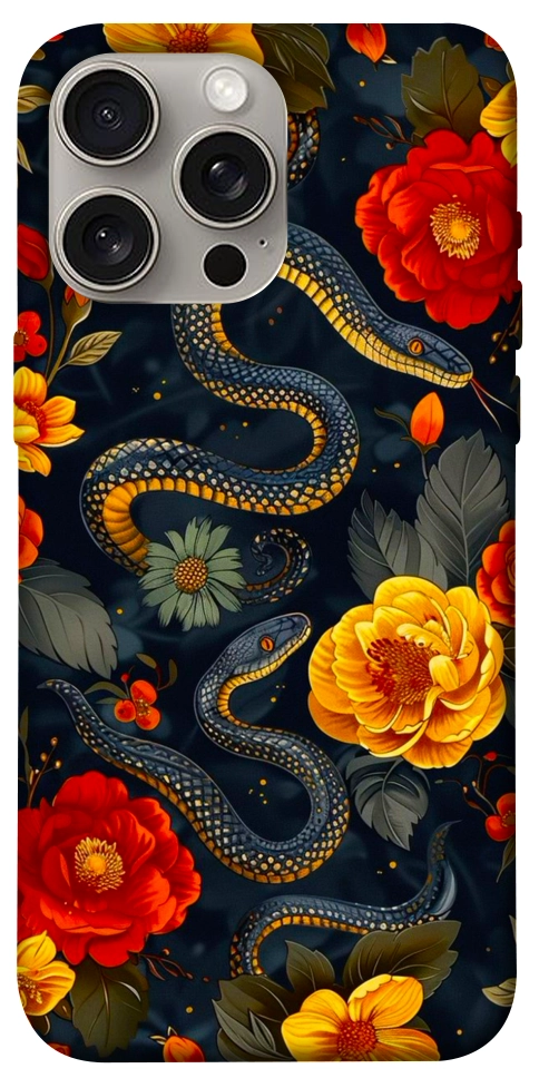 Чехол Snake Garden для iPhone 15 Pro Max