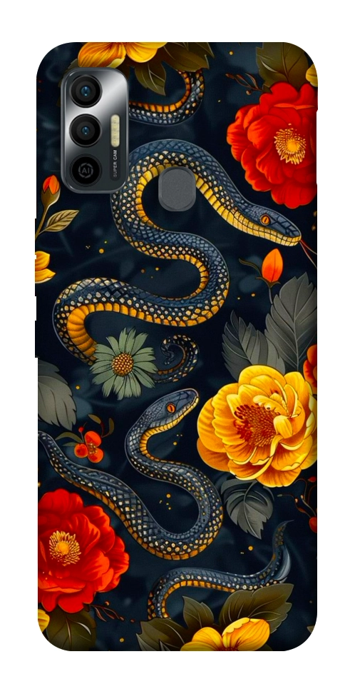 Чехол Snake Garden для TECNO Spark 7