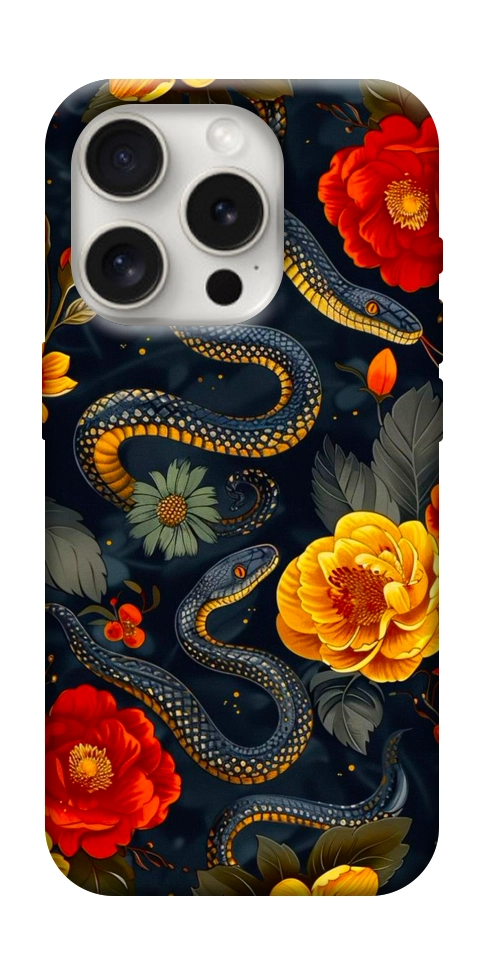 Чехол Snake Garden для iPhone 16 Pro