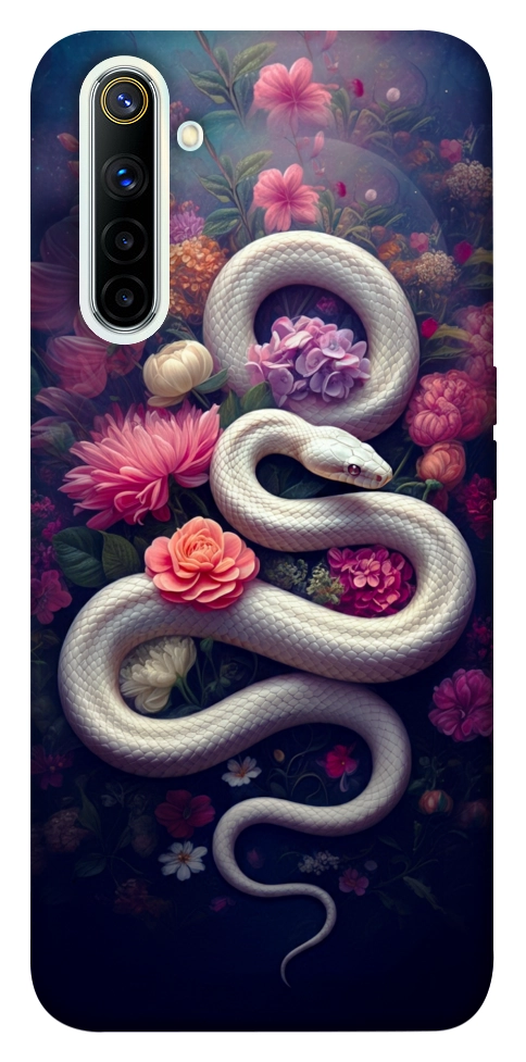 Чехол Flower snake для Realme 6