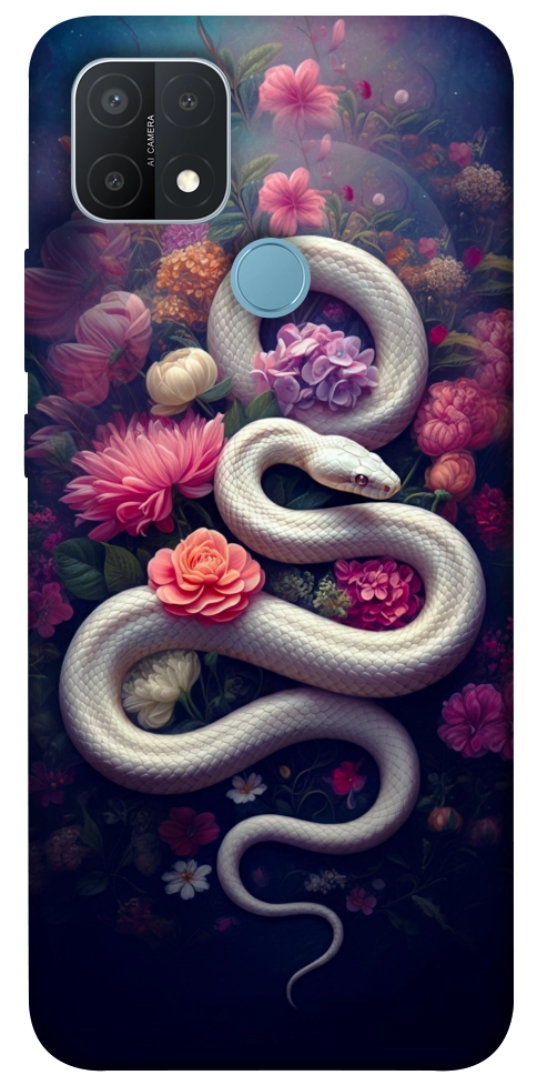 Чехол Flower snake для Oppo A15