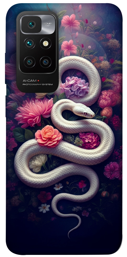 Чехол Flower snake для Xiaomi Redmi 10