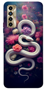 Чехол Flower snake для TECNO Camon 17P