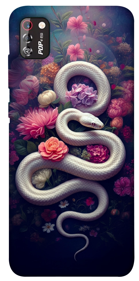 Чохол Flower snake для TECNO POP 4 Pro