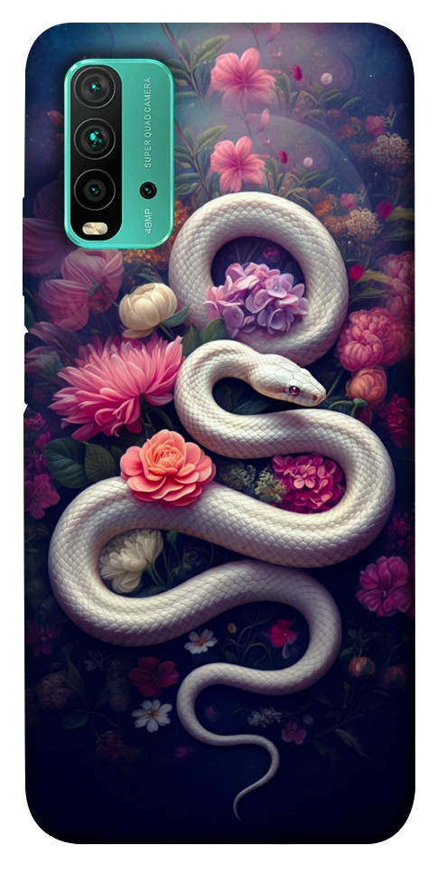 Чохол Flower snake для Xiaomi Redmi Note 9 4G