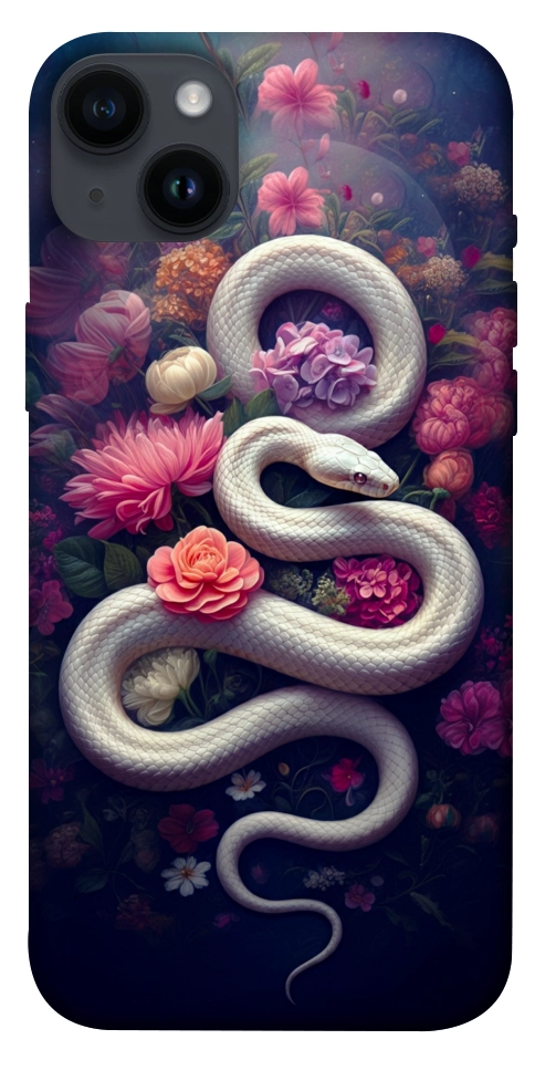 Чехол Flower snake для iPhone 14 Plus