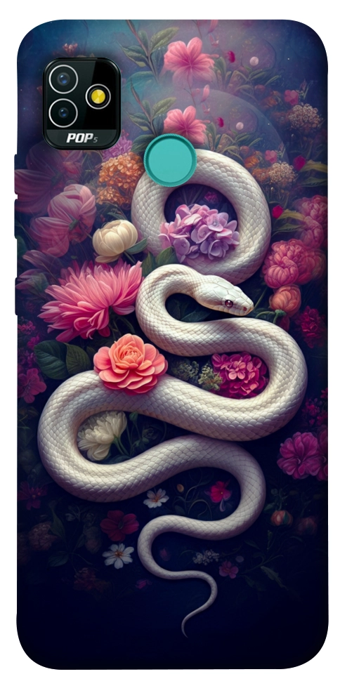 Чехол Flower snake для TECNO Pop 5