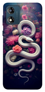 Чохол Flower snake для Motorola Moto E13