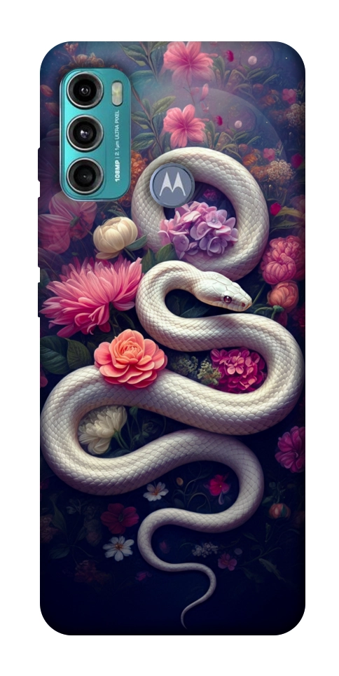 Чехол Flower snake для Motorola Moto G60