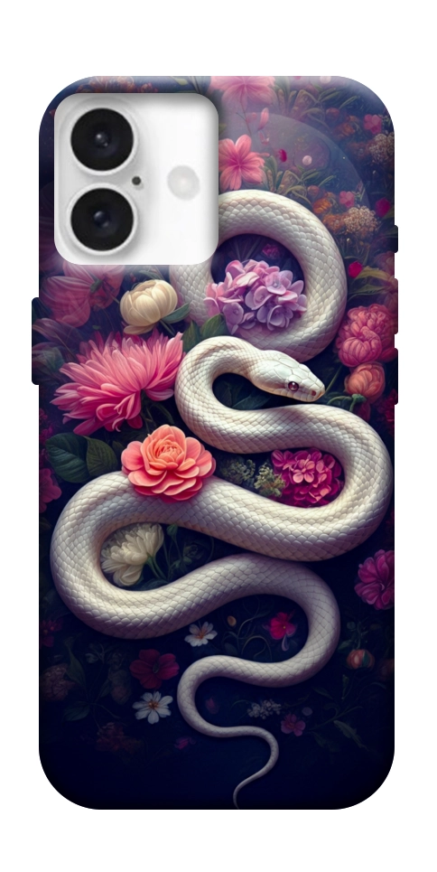 Чехол Flower snake для iPhone 16