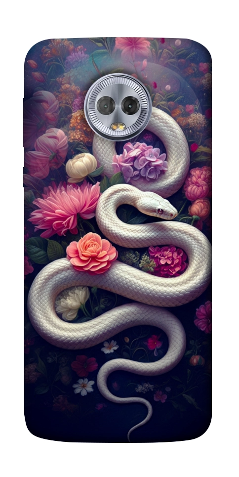 Чохол Flower snake для Motorola Moto G6 Plus