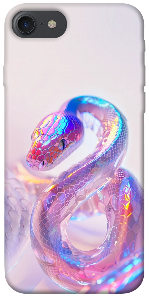 Чехол Holographic serpent для iPhone 8