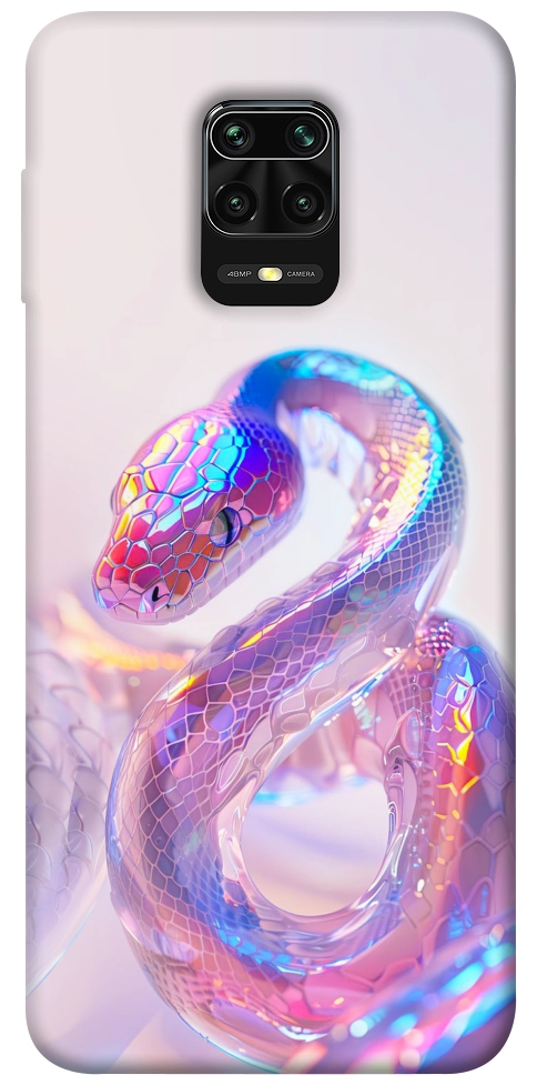 Чехол Holographic serpent для Xiaomi Redmi Note 9 Pro