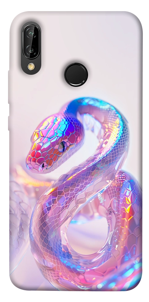 Чехол Holographic serpent для Huawei P20 Lite