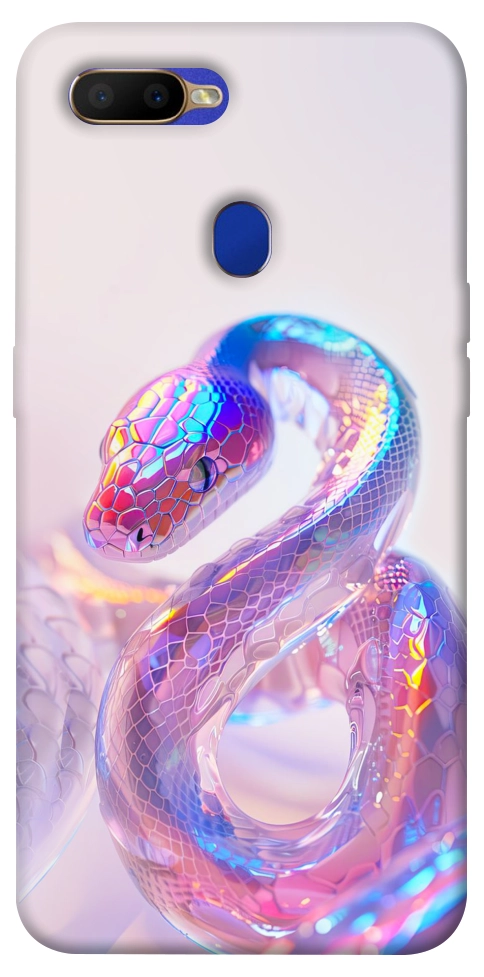 Чехол Holographic serpent для Oppo A5s