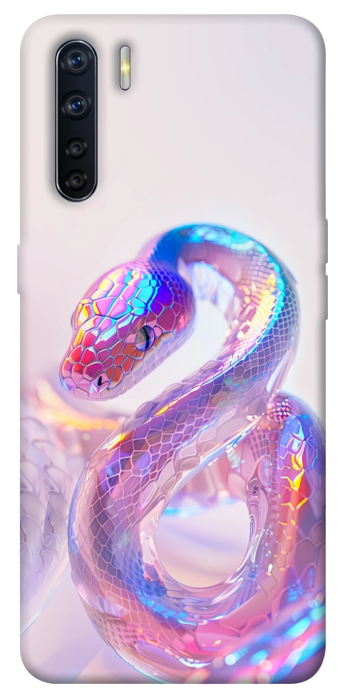 Чехол Holographic serpent для Oppo A91