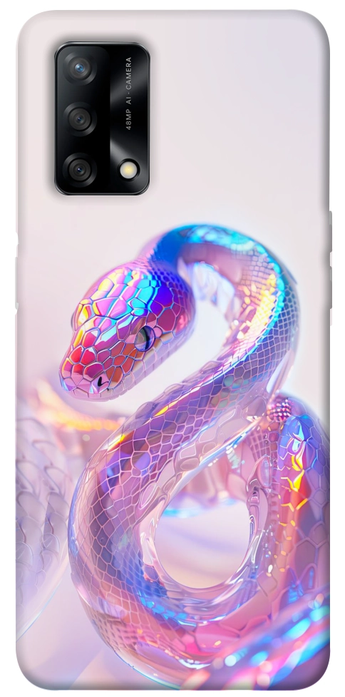 Чехол Holographic serpent для Oppo A74 4G