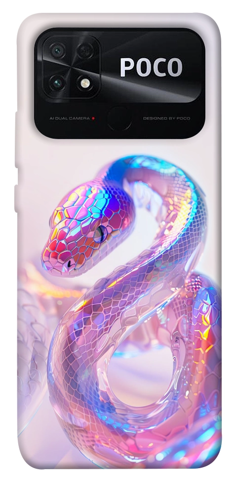 Чохол Holographic serpent для Xiaomi Poco C40