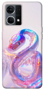 Чохол Holographic serpent для Oppo Reno 7 4G