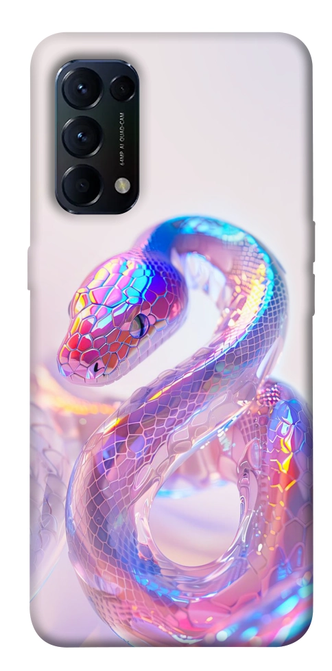 Чохол Holographic serpent для Oppo Reno 5 4G