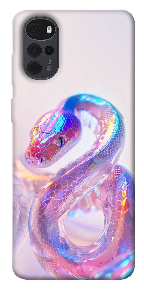 Чехол Holographic serpent для Motorola Moto G22